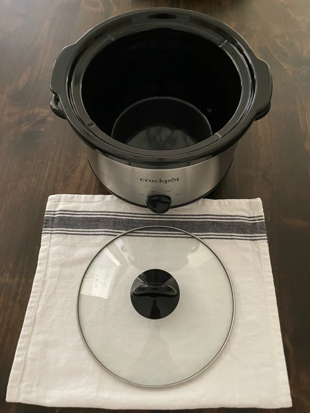Crockpot 4.5 Quart Manual Slow Cooker